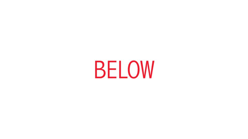 Below