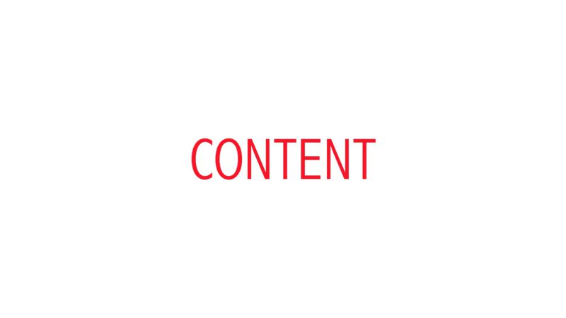 Content