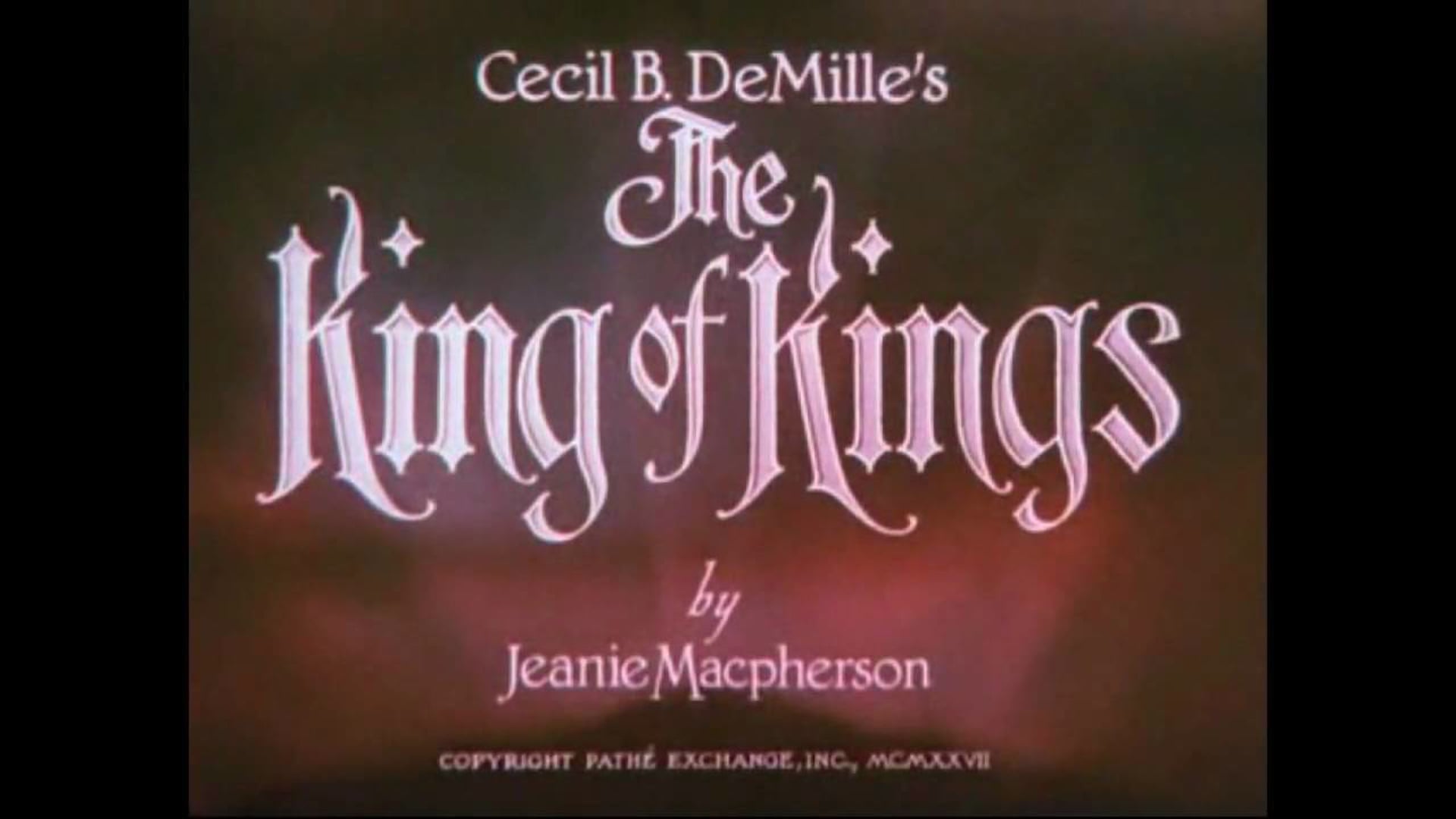 The King of Kings