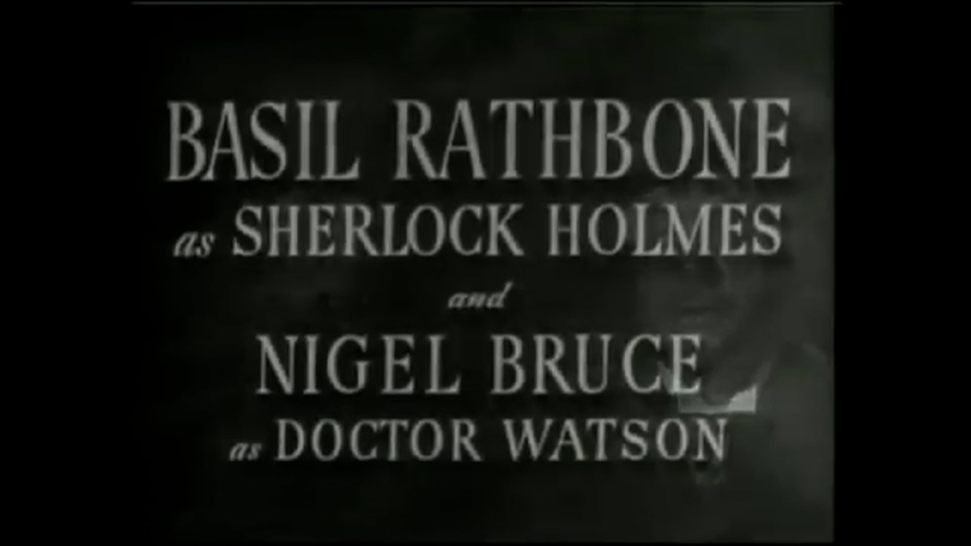 Sherlock Holmes and The Secret Weapon (1942)